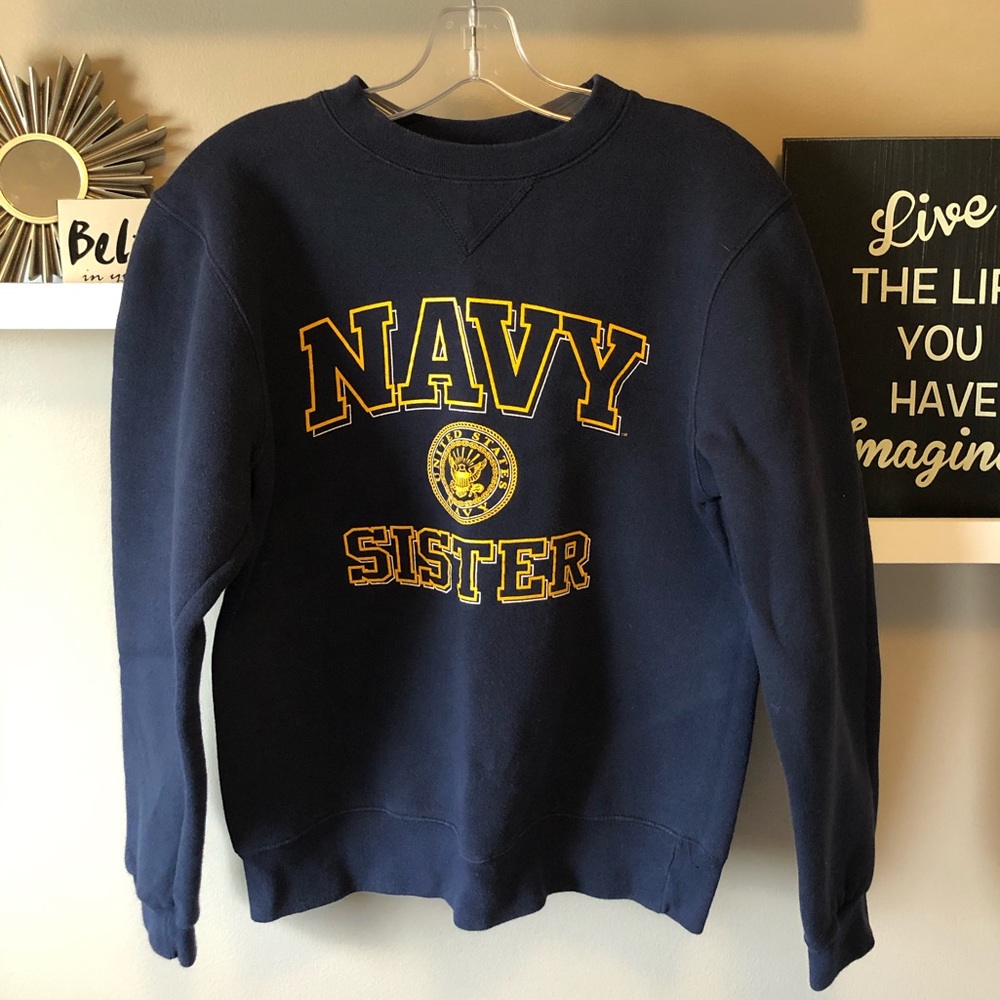 Navy Sister Crewneck